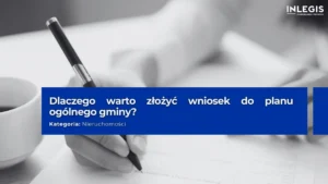 wniosek do planu ogólnego gminy